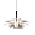 Modern chandelier 3d model