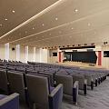 Modern Conference Hall Multifunctional Lecture Hall 3d model