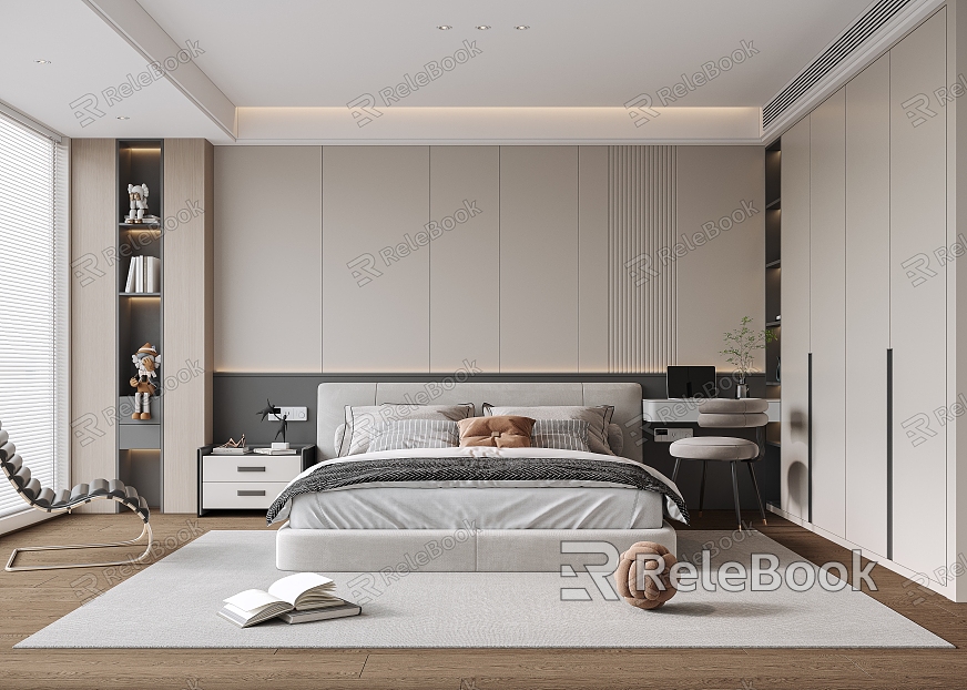 Modern Bedroom model