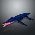 sea beast fish dragon sea monster sea monster deep sea monster amphibian amphibian animal 3d model