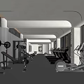Gym 3d model