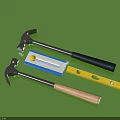 Professional Hardware Tools Including Claw Hammers Spirit Level And Durable Handles For DIY Projects