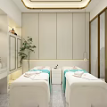 Modern Beauty Hair Salon Interior Design With Comfortable Styling Chairs Pendant Lights And Marble Flooring