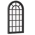 Various Colored Arched Windows With Grid Design And Classic Style Features