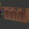 Modern Wooden Shoe Cabinet For Home Entryway With Storage Cabinets Drawer And Open Shelves