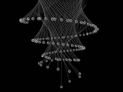 Modern Crystal Chandelier Tooling Lobby Lobby Crystal Lights Lobby Crystal Decorative Art Dome Lights Star Lights Water Drops Chandelier 3d model