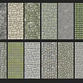 Garden Decorative Paving Materials Featuring Various Textures And Diverse Colors For Outdoor Design