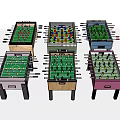 Foosball Tables Colorful Multiple Designs Indoor Recreational Play Equipment with Sturdy Bases