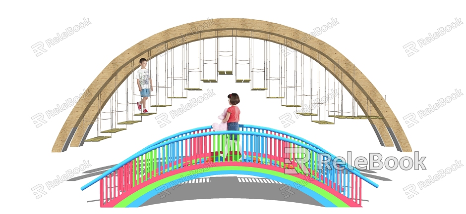 Children's Bridge Modern Bridge model