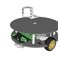 Paint drawing robot intelligent robot 3d model