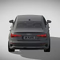 Audi Modern Sedan with LED Headlights Black Alloy Wheels and Sleek Design