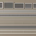 Various Air Conditioner Vents Styles and Grille Designs for Home Interior Use