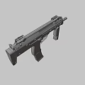 Weapon submachine gun 3d model