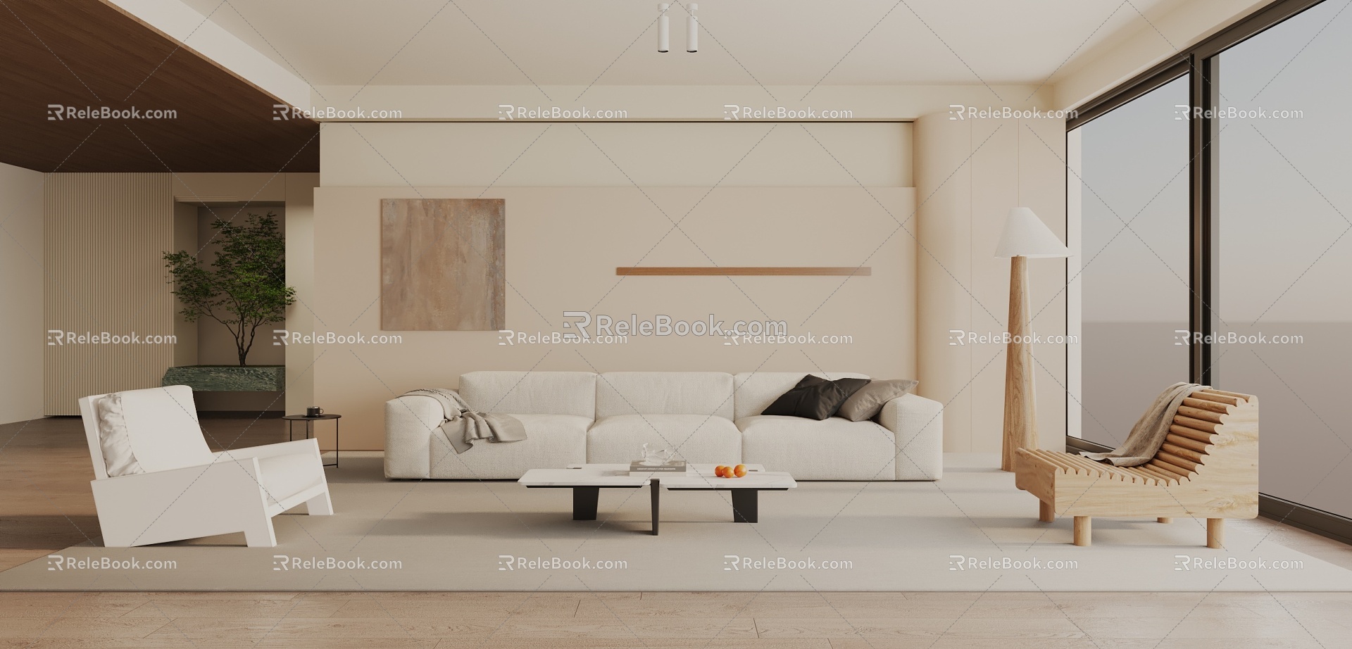 Living room 3d model