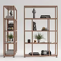 Modern Bookshelf 3d model