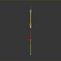 Cold weapons Sword Axe Hook Fork Spear Trident Melee Weapon Military 3d model