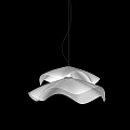 Chandelier Double-layer Chandelier Art Chandelier-Quiet Chandelier 3d model
