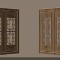 Traditional Wooden Carved Doors Furniture With Intricate Patterns And Classic Design