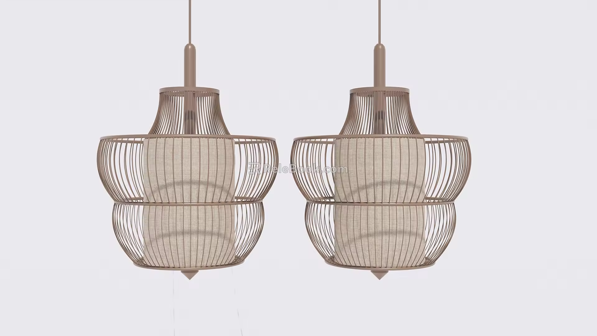 Nordic chandelier 3d model
