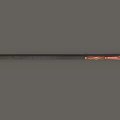 Traditional Long Spear Weapon With Metal Spearhead Black Grip And Red Gold Accents