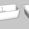 Modern White Ceramic Washbasin Designs Featuring Rectangular And Oval Countertop Styles