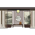 New Chinese Style Pavilion 3d model