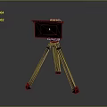DSLR Camera Card Machine Digital Camera Digital Camera Photographic Equipment 3d model