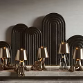 Light Luxury Special-Shaped Table Lamp Table Lamp 3d model