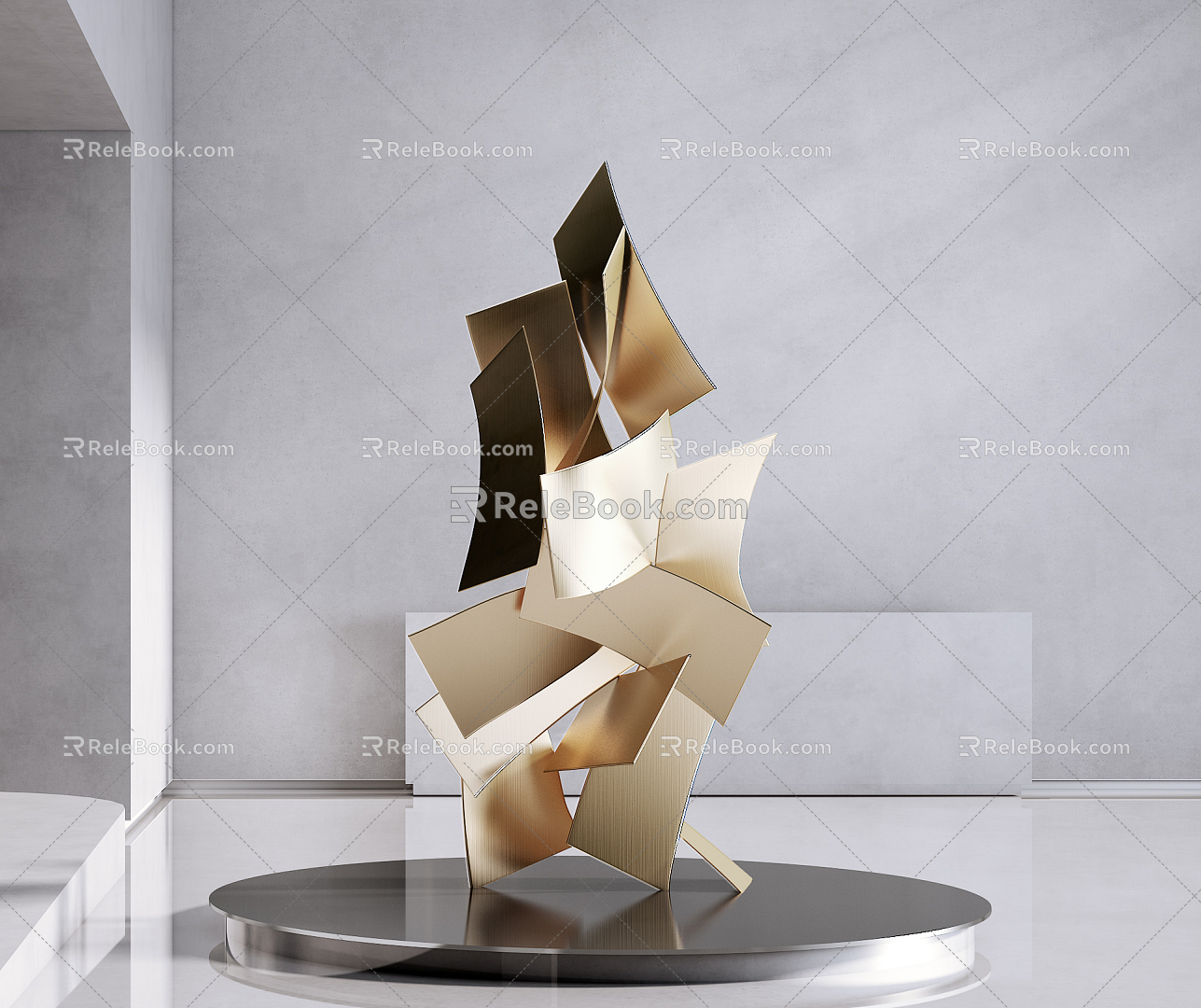 Modern Sculpture Sculpture Ornaments 3d model