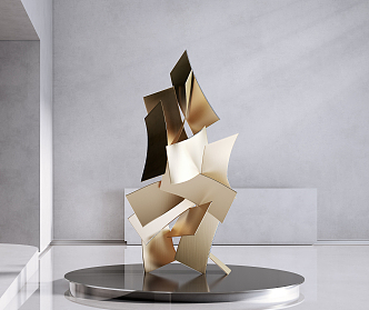 Modern Sculpture Ornaments 3d model