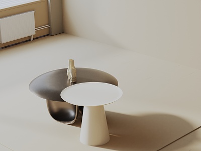 Modern coffee table model