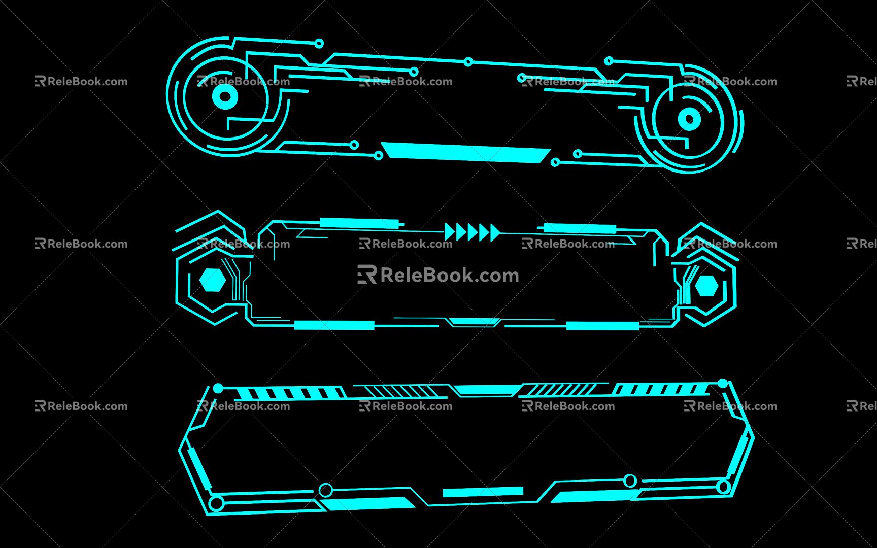 Modern lines 3d model