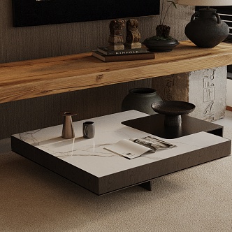 Modern coffee table 3d model