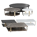 VERSACE marble coffee table 3d model