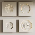 Round-stillness ceiling 3d model