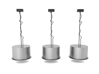 Modern chandelier 3d model