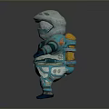 Sci-Fi Armor Alien Armor Sci-Fi Armor High-Tech Armor Futuristic Armor Alien Warrior Armor 3d model