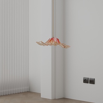 Modern chandelier 3d model