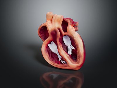 Heart Model Human Heart Anatomy 3d model