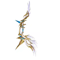 Weapon Bow Arrow Bow Weapon Game Equipment Cartoon Bow Arrow Bow Crossbow 3d model