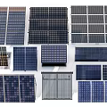 Various Types of Solar Panels for Public Facilities Renewable Energy Solutions