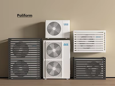 Air Conditioning Air Conditioning Outer Air Conditioning Outer Hood Central Air Conditioning Outer Hood Protective Hood 3d model