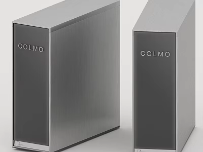 COLMO Sleek Stainless Steel Vertical Home Appliances For Modern Living Spaces 3d model
