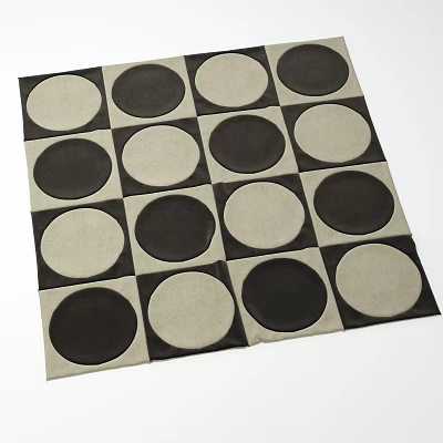 modern square carpet carpet 3d model