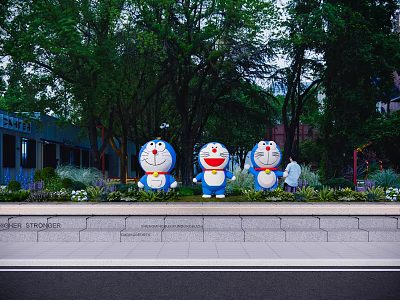 Cartoon character sketch 3d model Cartoon character sketch 3d model