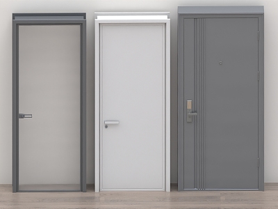 door wooden door bedroom door meeting room door office door double door sliding door security door living room door 3d model