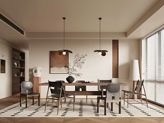 Modern Restaurant 3d model