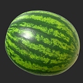 Watermelon Cartoon Watermelon Fruit 3d model