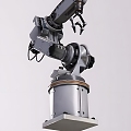 Mechanical Arm Realistic Machine Mechanical Equipment Industrial Equipment Robot Mechanical Arm Technology Future 3d model