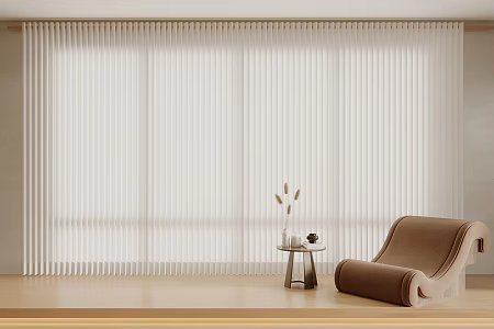 Modern dream curtain 3d model